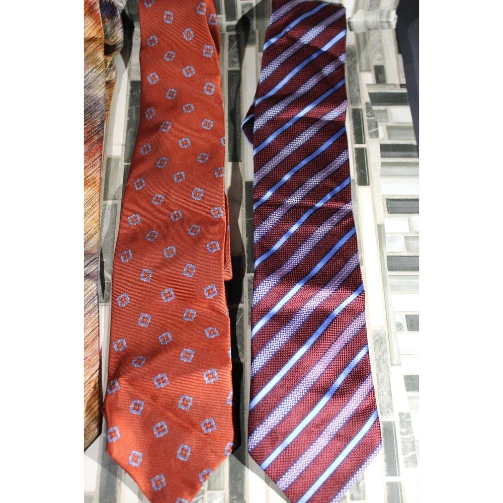 Lot of 4 Designer Italian‎ Ties